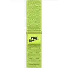 Apple Watch 46 mm Nike sport pánt - neonzöld csobbanás okosóra kellék