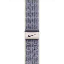 Apple Watch 46 mm Nike sport pánt - szürke-kék (MXU13ZM/A) okosóra kellék