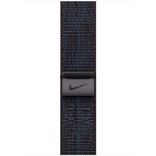 Apple Watch 46mm černo-modrý provlékací sportovní řemínek Nike okosóra kellék