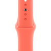 Apple Watch 46mm mandarinkový sportovní řemínek - M/L