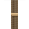 Apple Watch 46mm zářivě zlatý milánský tah - M/L