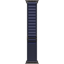 Apple Watch 49 mm Alpesi pánt, S - tengerészkék / fekete titán (MYPW3ZM/A) okosóra kellék