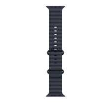 Apple Watch 49 mm-es óceán szíj tengerészkék-fekete titán okosóra kellék