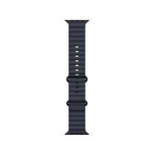 Apple Watch 49 mm-es tengerészkék Óceán szíj – fekete titán (MYPA3ZM/A) okosóra kellék