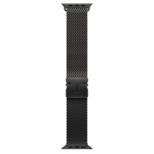 Apple Watch 49 mm milánói szíj, L - fekete titán (MXKH3ZM/A) okosóra kellék