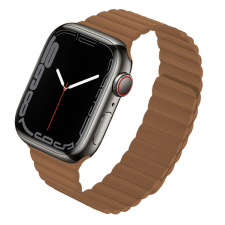  Apple Watch | Barna velencei bőr szíj | 42, 44, 45mm | Leather Loop kollekció okosóra kellék