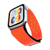  Apple Watch | Lycra, narancssárga sport szíj | 42, 44, 45mm | Lisbon kollekció