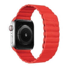  Apple Watch mágneses bőr szíj 38mm/40mm okosóra kellék