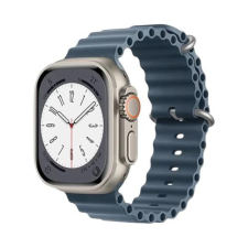 Apple Watch Óceán Szíj - Szürkéskék, 42/44/45/49 mm okosóra kellék