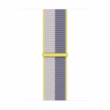 Apple Watch óraszíj 41mm, Szürke-lila-sárga okosóra kellék