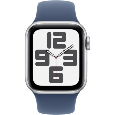 Apple Watch SE 40mm Alumínium - Ezüst/Kék Sport Szíj okosóra