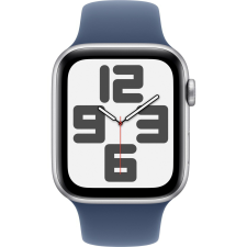 Apple Watch SE 44mm Alumínium - Ezüst/Kék Sport Szíj okosóra