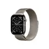 Apple Watch Series 11 GPS + Cellular (46mm) natúr titántok, natúr milánói szíj (M/L) (MFD04MP/A)