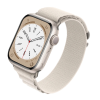  Apple Watch | Strapabíró, fehér, textil szíj | 42, 44, 45, 49mm | Alpine kollekció