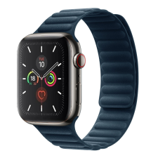 Apple Watch Szíj, Mágneses szövet pánt - óceánkék okosóra kellék
