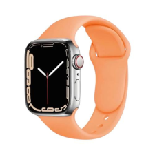 Apple Watch Szilikon Szíj - Mandarin, 38/40/41 mm, S/M okosóra kellék