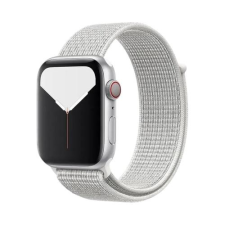 Apple Watch Szövet Szíj - Ezüst, 38/40/41 mm okosóra kellék