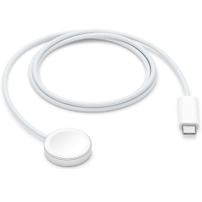 Apple Watch töltő, USB Type-C kábellel, 100 cm, mágneses, MX2H2ZM/A utódja, Apple, fehér, gyári okosóra kellék