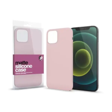 Apple Xprotector Szilikon matte tok ultravékony Apple iPhone 15 Pro Max, púderpink tok és táska