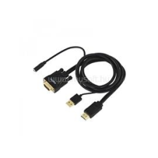 Approx Átalakító - HDMI to VGA + Audio + Power cable (APPC22) kábel és adapter
