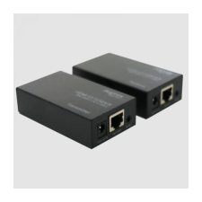 Approx hdmi extender - rj45 cat 5e/6, 1080p/60hz, hdmi1.4, fekete appc14v4 kábel és adapter