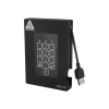 Apricorn Aegis Padlock Fortress - hard drive - 1 TB - USB 3.0 (A25-3PL256-1000F)