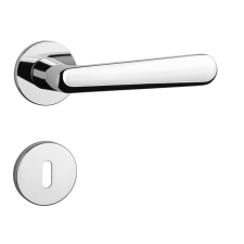 APRILE ARIA Körrozettás R SUPER SLIM 5MM LC - Fényes króm BB zár és alkatrészei