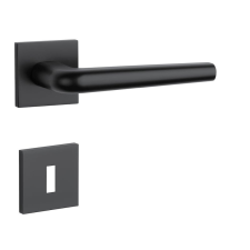 Aprile FUNKIA Négyzetrozettás Q SLIM 7MM BLACK - Fekete BB zár és alkatrészei