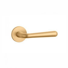 Aprile IRGA Körrozettás R SLIM 7MM GOLD SATIN - Szatén arany színű WC zár és alkatrészei