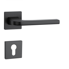 APRILE ISMENA Négyzetrozettás Q SLIM 7MM BK - Fekete PZ zár és alkatrészei