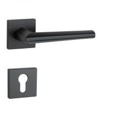 Aprile JASMINA Négyzetrozettás Négyzetrozettás Q SLIM 7MM BK - Fekete PZ zár és alkatrészei