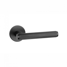 Aprile KERRIA Körrozettás R SLIM 7MM BK - Fekete (CSAK KILINCS FELSŐ ROZETTÁN) zár és alkatrészei