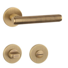 APRILE KERRIA Körrozettás R SLIM 7MM FB - Patinás Antik WC zár és alkatrészei