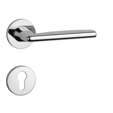 APRILE LUNA Körrozettás R SLIM 7MM CP - Fényes króm PZ zár és alkatrészei