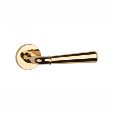 APRILE MARIGOLD Körrozettás R SLIM 7MM LG - Fényes arany színű WC zár és alkatrészei