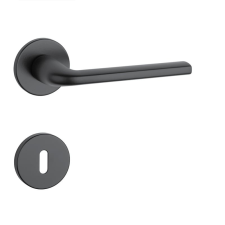 APRILE OLEANDRO Körrozettás R SLIM 7MM BLACK - Fekete BB zár és alkatrészei