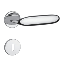APRILE PEONIA Körrozettás R SLIM 7MM LC - Fényes króm BB zár és alkatrészei
