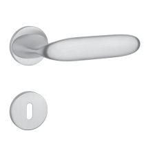 APRILE PEONIA Körrozettás R SLIM 7MM SC - Szatén króm BB zár és alkatrészei