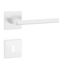 APRILE PYROLA Négyzetrozettás Q SLIM 7MM WHITE - Fehér BB zár és alkatrészei