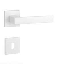 APRILE SULLA Négyzetrozettás Q SLIM 7MM WHITE - Fehér BB zár és alkatrészei