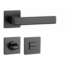 Aprile TILIA Négyzetrozettás Q SUPER SLIM 5MM BK - Fekete WC zár és alkatrészei