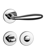 APRILE VERBENA Körrozettás R SLIM 7MM CP - Fényes króm WC zár és alkatrészei