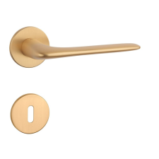 Aprile VIOLA Körrozettás R SUPER SLIM 5MM KG - Szatén arany színű BB zár és alkatrészei