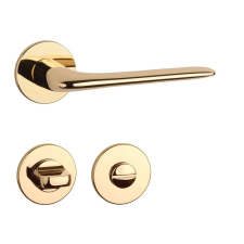 Aprile VIOLA Körrozettás R SUPER SLIM 5MM LG - Fényes arany színű zár és alkatrészei