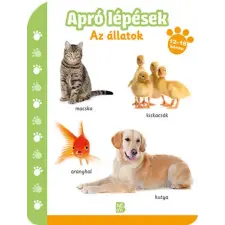  Apró lépések - Az állatok (12-18 hónap) gyermek- és ifjúsági könyv