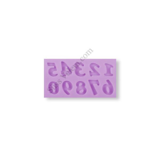  Apró számok szilikon fondant forma sütés és főzés