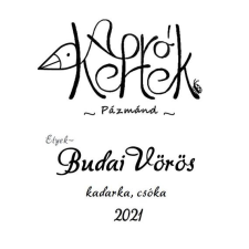 ApróKertek Budai Vörös 2021 száraz bio vörösbor (Pázmánd, Etyek) bor