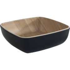 APS »Frida« Fa hatású /fekete tál, Térfogat: 0,37 liter, Hosszúság: 125 mm konyhai eszköz