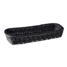 APS polyrattan evőeszköztartó 27x10cm FEKETE konyhai eszköz