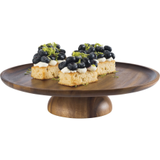 APS Tálaló tortaállvány APS Acacia 33 cm, alacsony konyhai eszköz